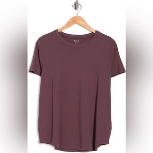 Madewell Whisper Cotton Rib-Crewneck Tee